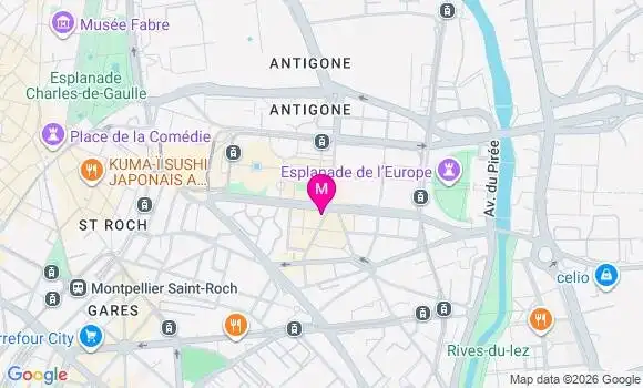 Localisation Mtre Antiq Mathieu
