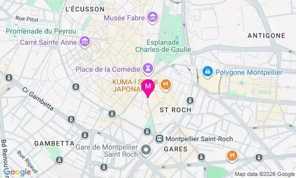 Localisation Mtre Barousse Alix
