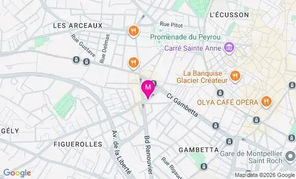 Localisation Mtre Blachere Rafaele