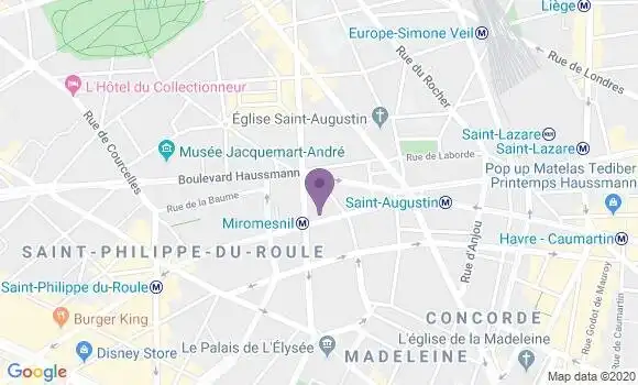 Localisation Mtre Foraud Laurence