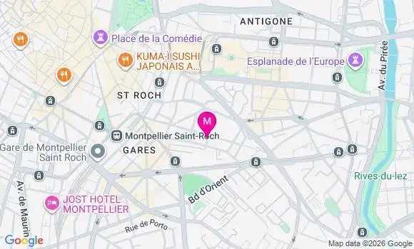 Localisation Mtre Briere Bastian