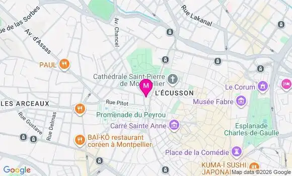 Localisation Mtre Burger Karl