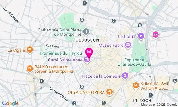 Localisation Mtre Cabioch Juliette