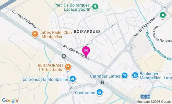 Localisation Mtre Callamand Charles