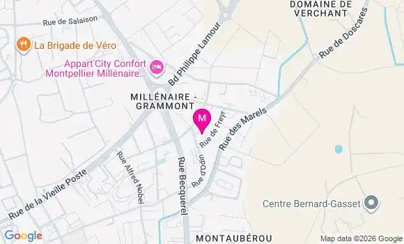 Localisation Mtre Chusseau Mathilde
