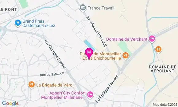 Localisation Mtre Clarin Melissa