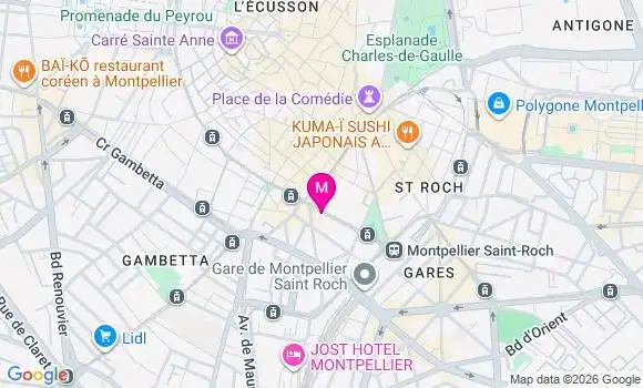 Localisation Mtre El Magueri Sophia