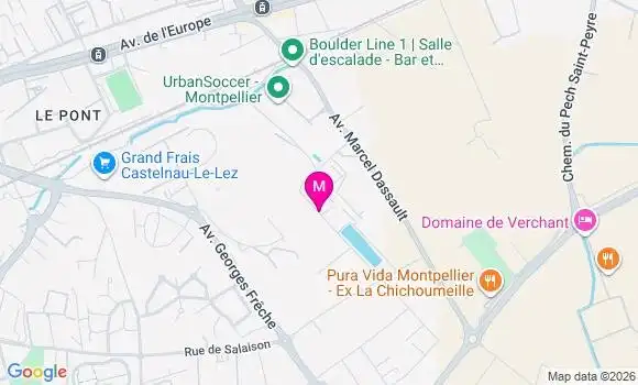 Localisation Mtre Errera Laurent