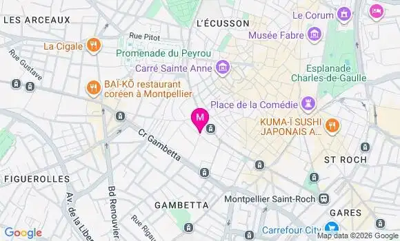 Localisation Mtre Faure Martin