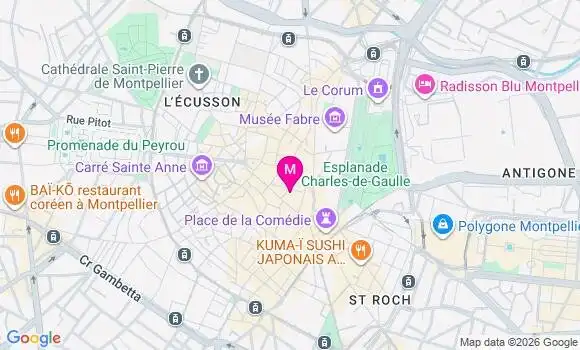 Localisation Mtre Guillaume Emilie