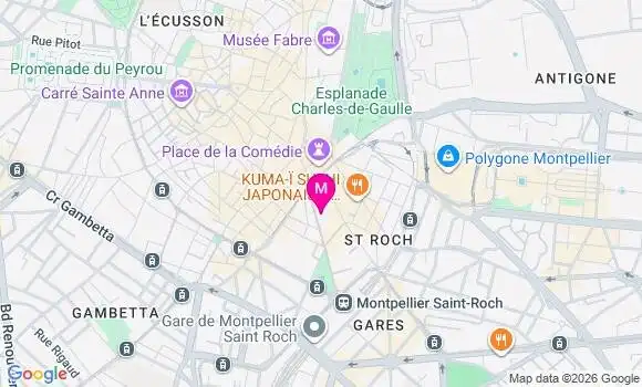 Localisation Mtre Guimonneau Florian