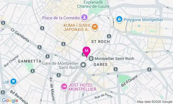 Localisation Mtre Jadot Ségolène