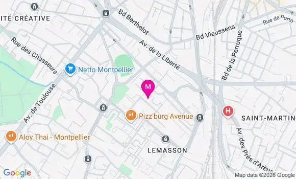 Localisation Mtre Koppel Anaïs