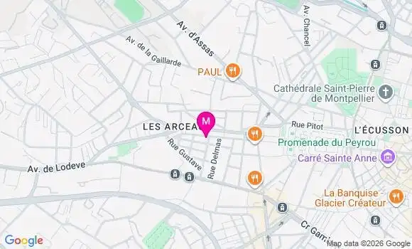 Localisation Mtre Lambert Alicia