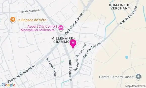 Localisation Mtre Lambert Maxime