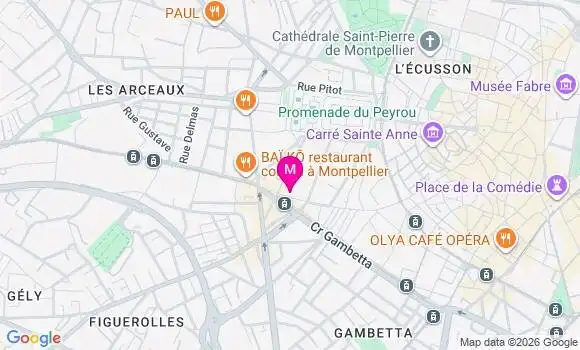 Localisation Mtre Mayer Sarah
