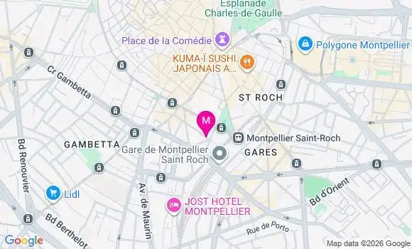 Localisation Mtre Mercoiret Jeanne