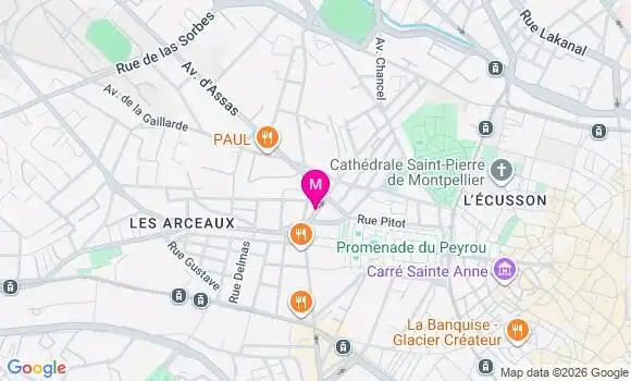 Localisation Mtre Molines Albane