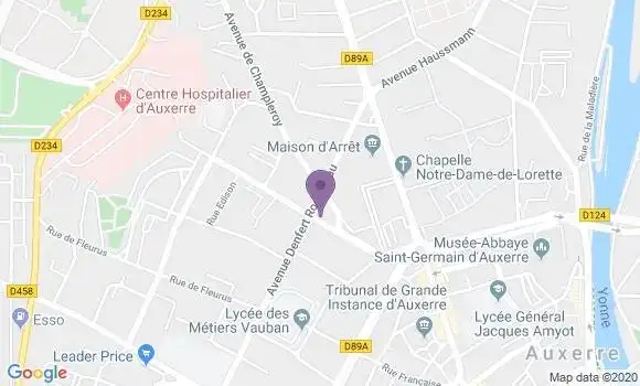 Localisation Mtre Forestier Harold