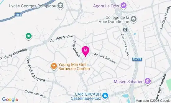 Localisation Mtre Mounier Lombardi Margot