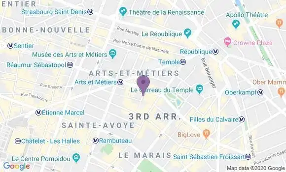 Localisation Mtre Forge Christophe