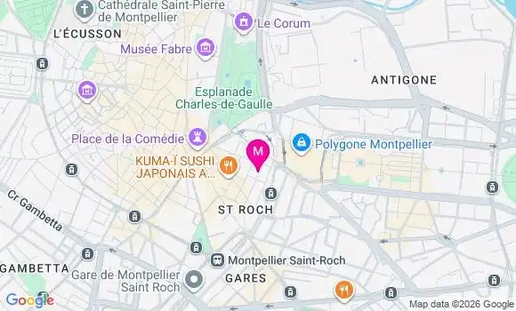 Localisation Mtre Solh Sophia