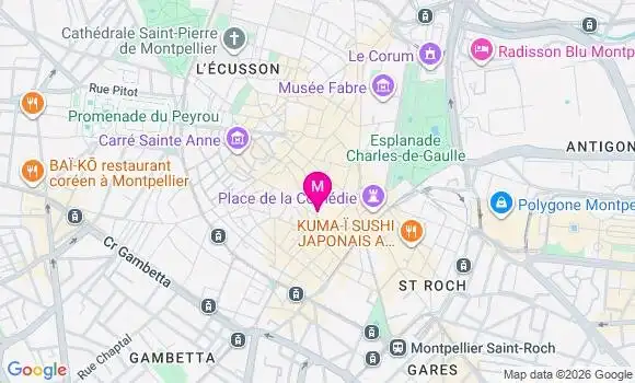 Localisation Mtre Soulier Alexandra