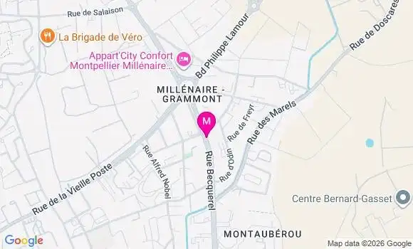 Localisation Mtre Toussaint Justine