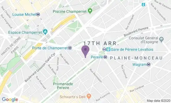 Localisation Mtre Forget Amélie