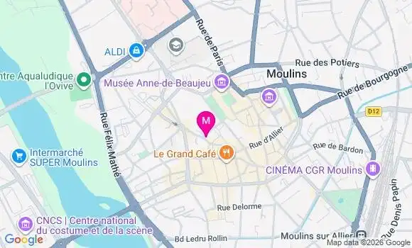 Localisation Mtre Colin Arthur