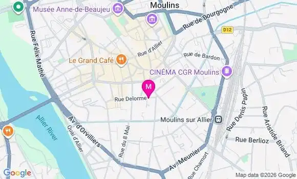 Localisation Mtre Odin Eric