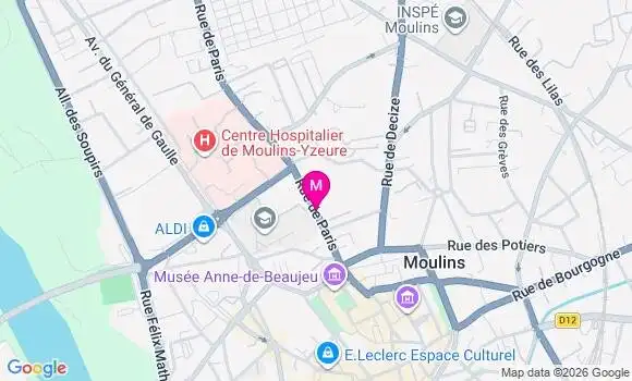 Localisation Mtre Tessier Romuald
