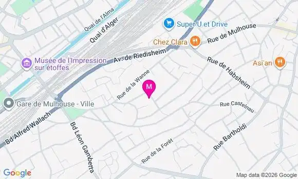 Localisation Mtre Bechemin Vanessa