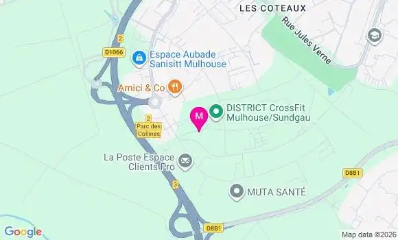 Localisation Mtre Beuzit Adeline