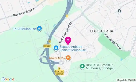 Localisation Mtre Haas Nathalie