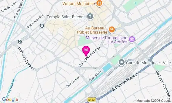 Localisation Mtre Haller Virginie