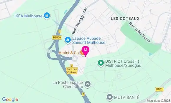 Localisation Mtre Melinand Marie Line