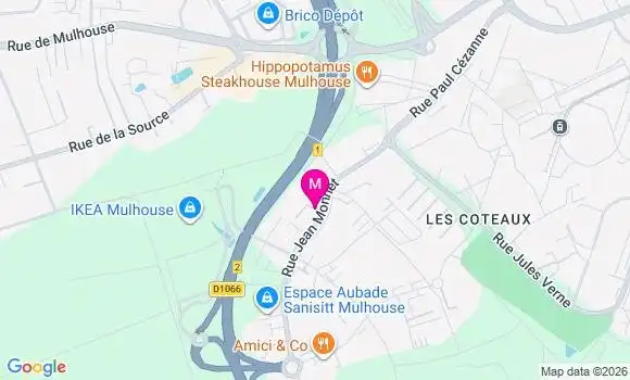 Localisation Mtre Primus Matthieu