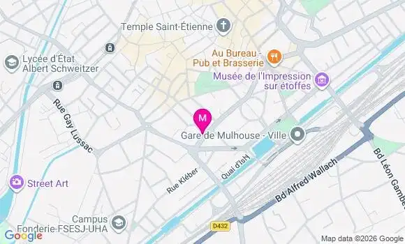 Localisation Mtre Spittler Théophile