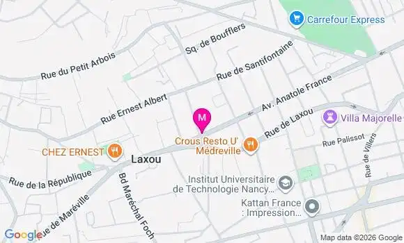 Localisation Mtre Alexis Florence