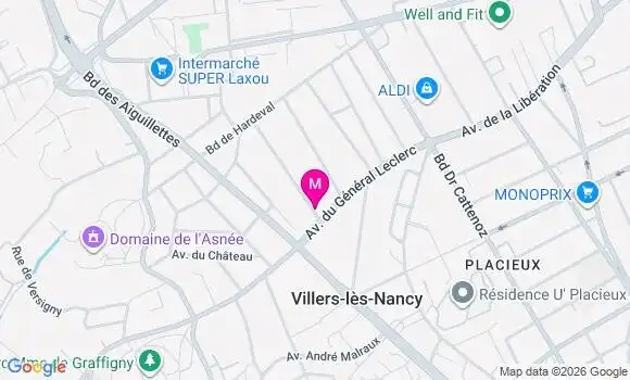 Localisation Mtre Caumont Louis