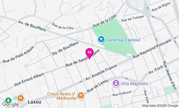 Localisation Mtre Cerimele Mattéo