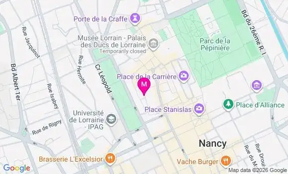 Localisation Mtre Chardon Alain
