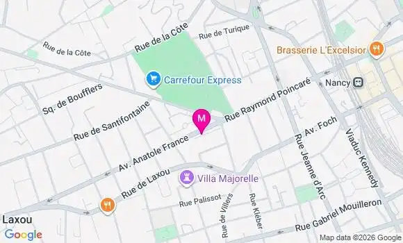 Localisation Mtre Cousin Virginie