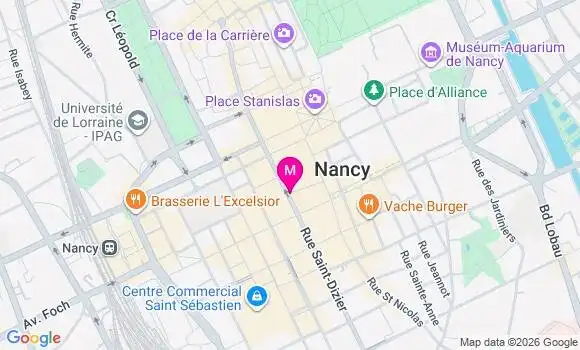 Localisation Mtre Francey Mathilde