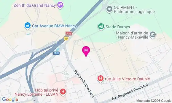 Localisation Mtre Francois Jean Jacques