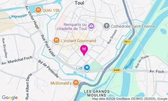 Localisation Mtre Georges Bernard Antoine