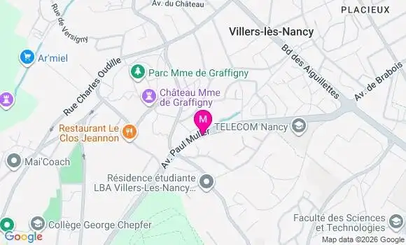 Localisation Mtre Luminel Pauline