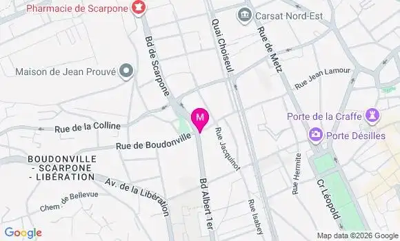 Localisation Mtre Michel Marie
