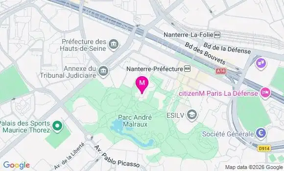 Localisation Mtre Atmani Claire